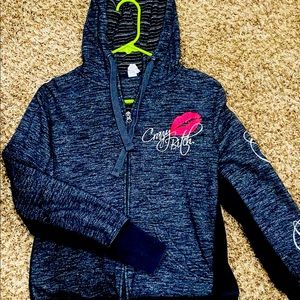 Crazy Bitch zip up XL